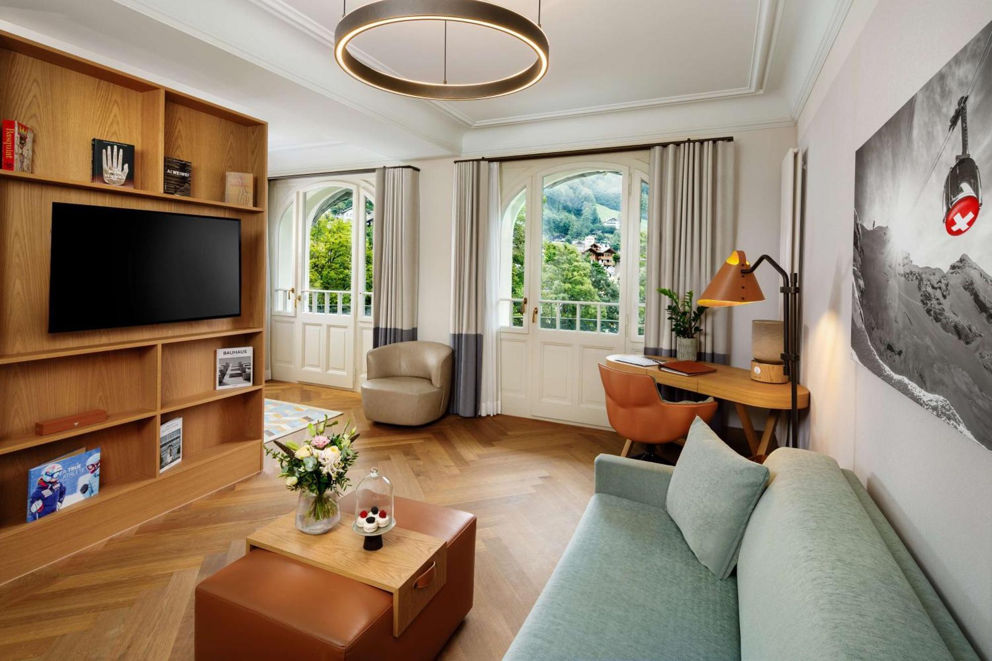 Kempinski Palace Энгельберг Экстерьер фото